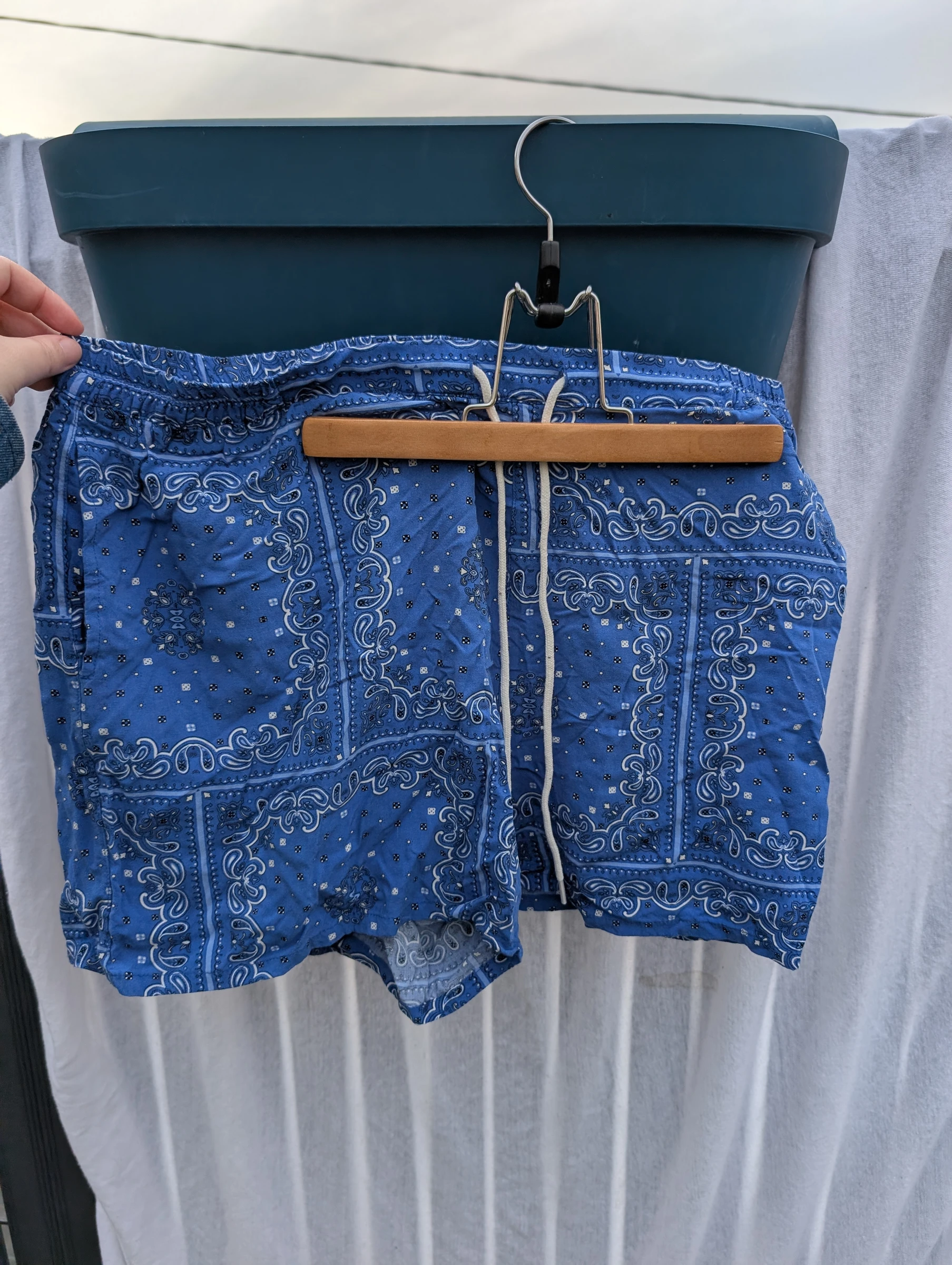 Short bleu Etam